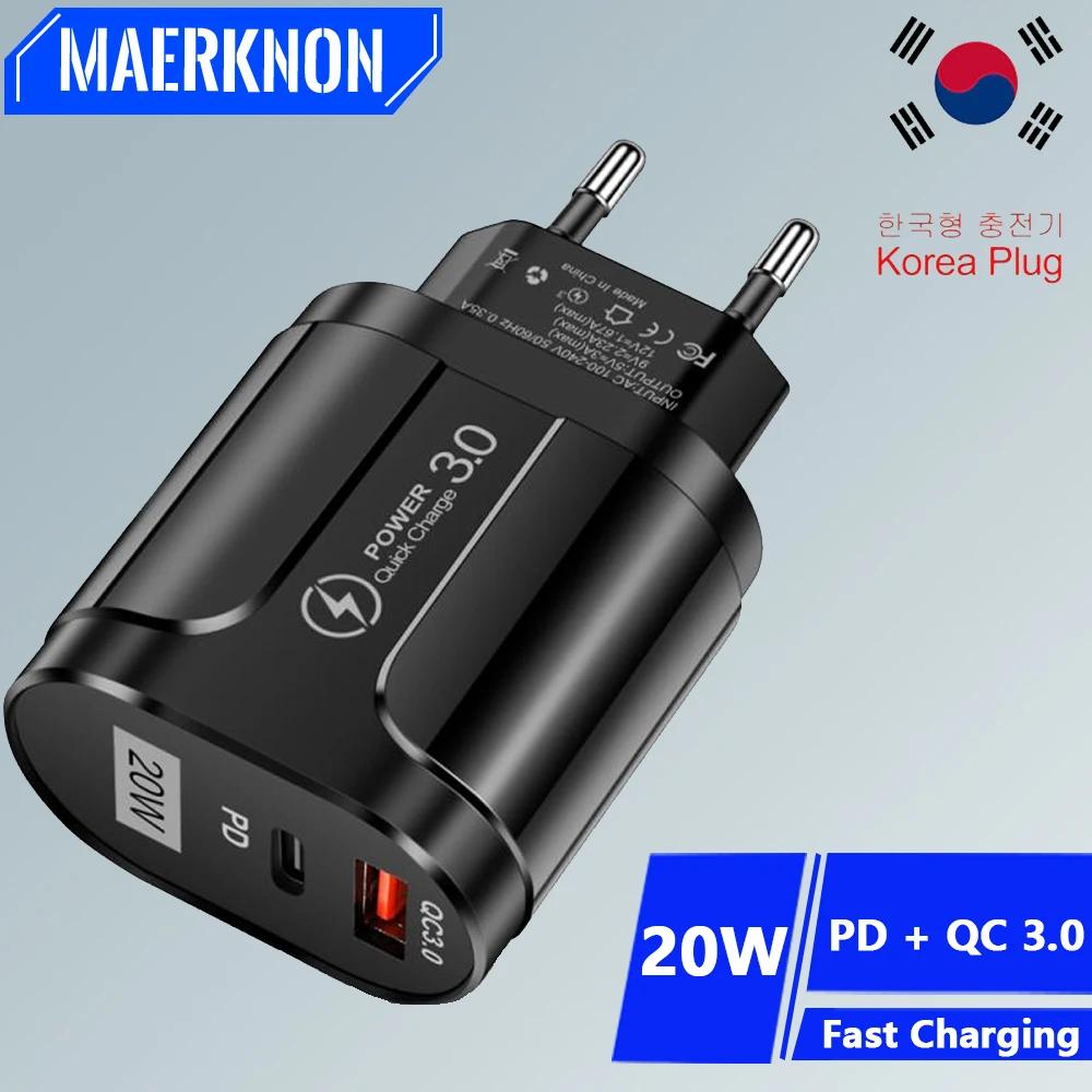 Maerknon PD 20W USB C Ÿ ,   QC 3.0,  14 13 Ｚ S23 S22 LG ѱ ÷ Ƽ 